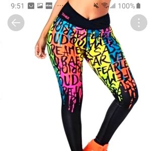 ZUMBA LEGGINGS NEW WITH TAG